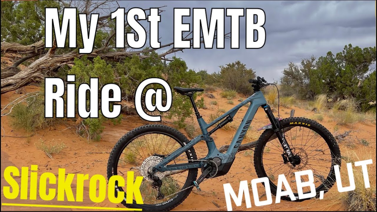 EMTB // MOAB Slickrock Trail - CANYON Spectral ON 2022 \\ FULL RIDE