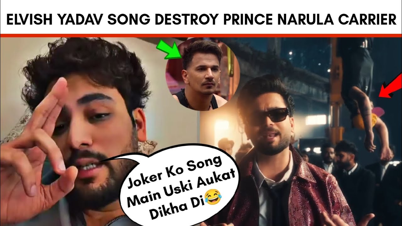 WTF🤯- Elvish Yadav Song Teaser Get Viral?🤔| Elvish Yadav Song Reply & Trolled Prince Narula?#share