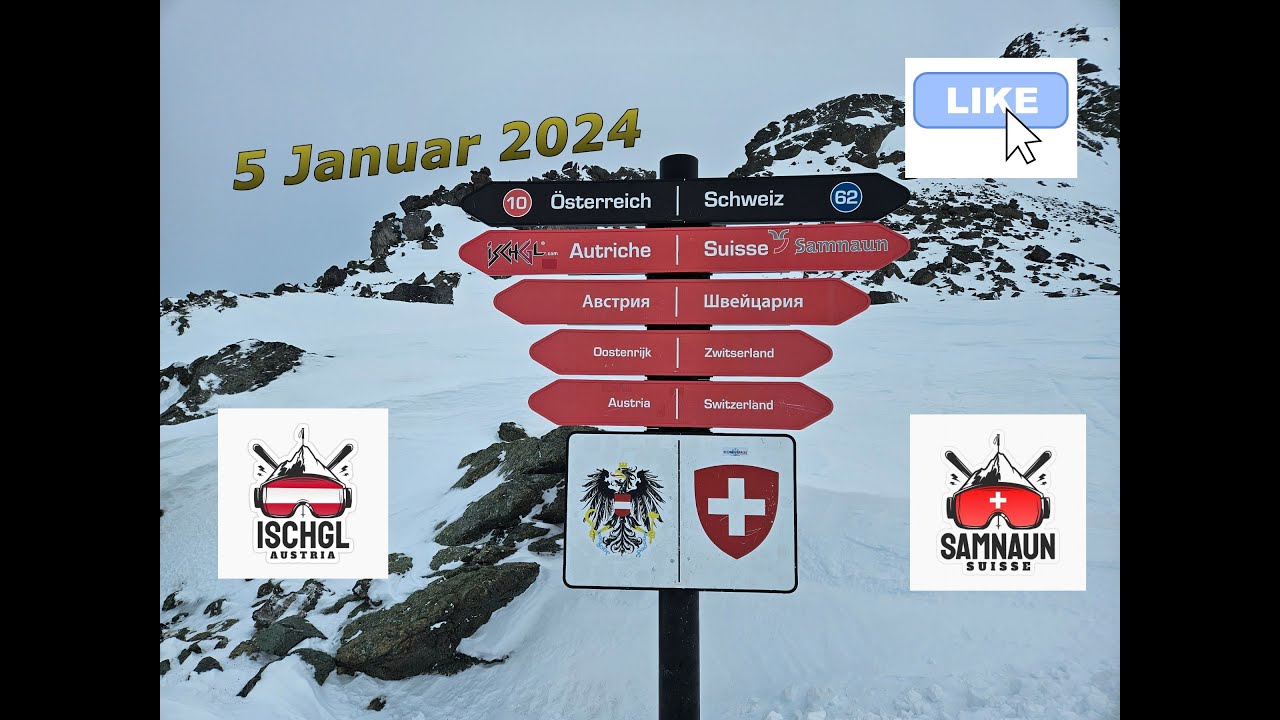 Ski-Day Samnaun & Ischgl 5 Jan 2024