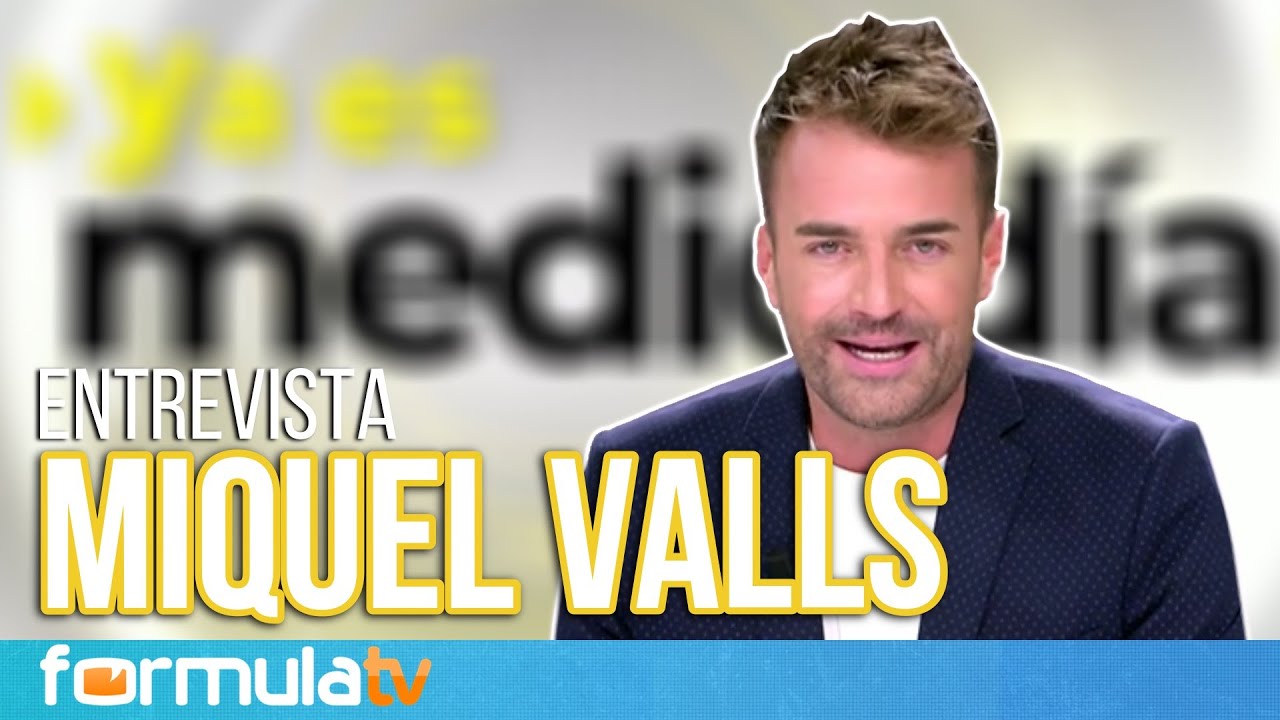 YA ES MEDIODÍA | Miquel Valls cuenta cómo afronta el reto de sustituir a SONSOLES ÓNEGA