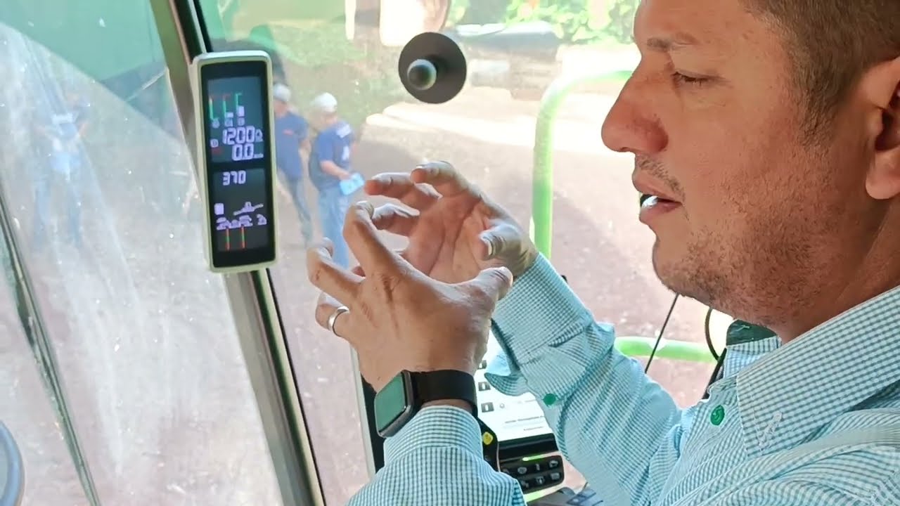Como configurar o Harvest Smart Colheitadeira  S780 John Deere