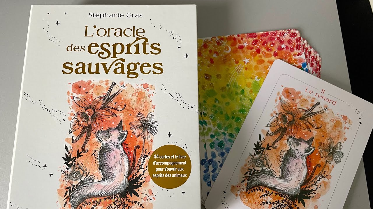 Présentation de l Oracle des esprits sauvages de Stéphanie Gras@Lemondedelily94130