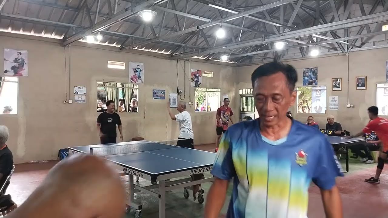Hafid Om Jack (Trinusa) vs. Rinto Ari bintik#pingpong#bintiker