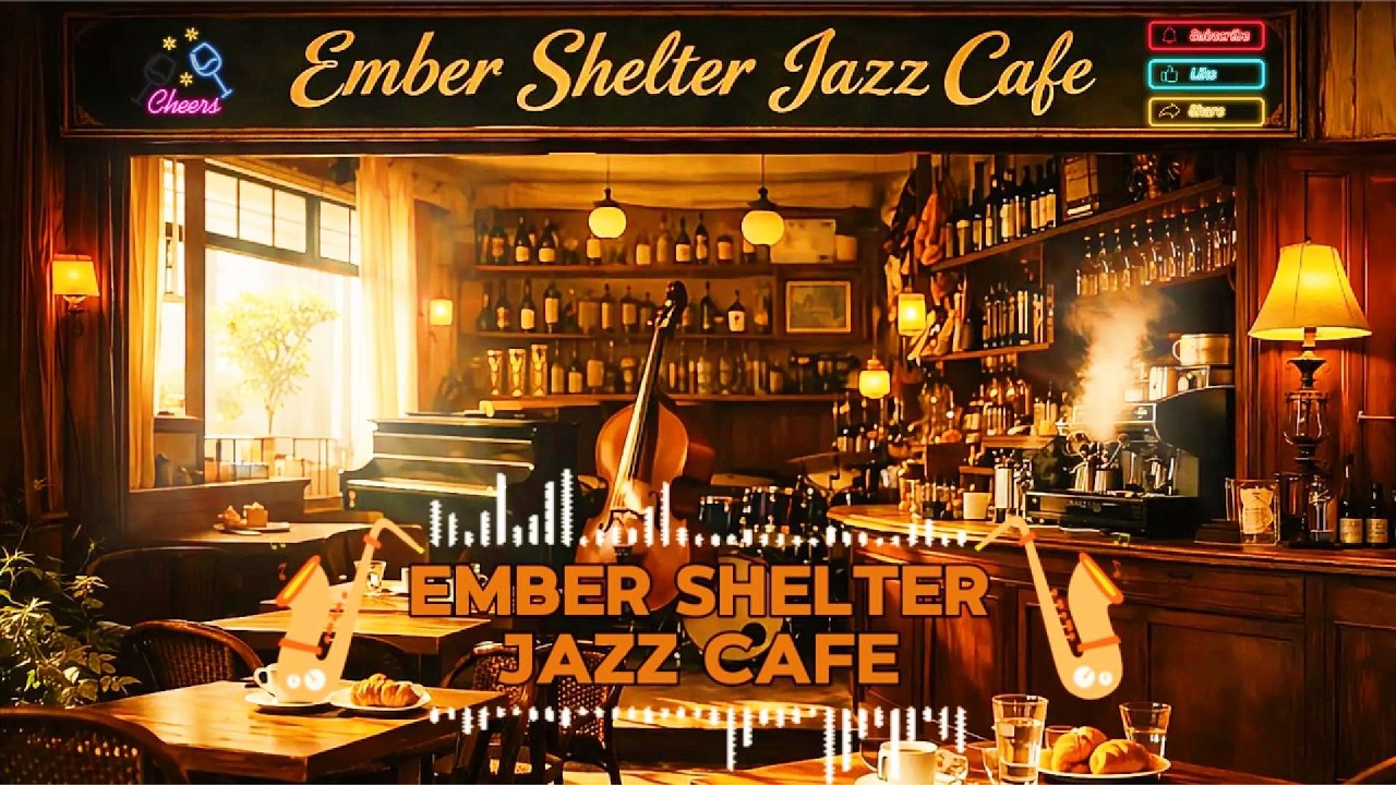 Jazz Cafe Elegant Restaurant Jazz Ambience 🍷🔥 Ember Shelter
