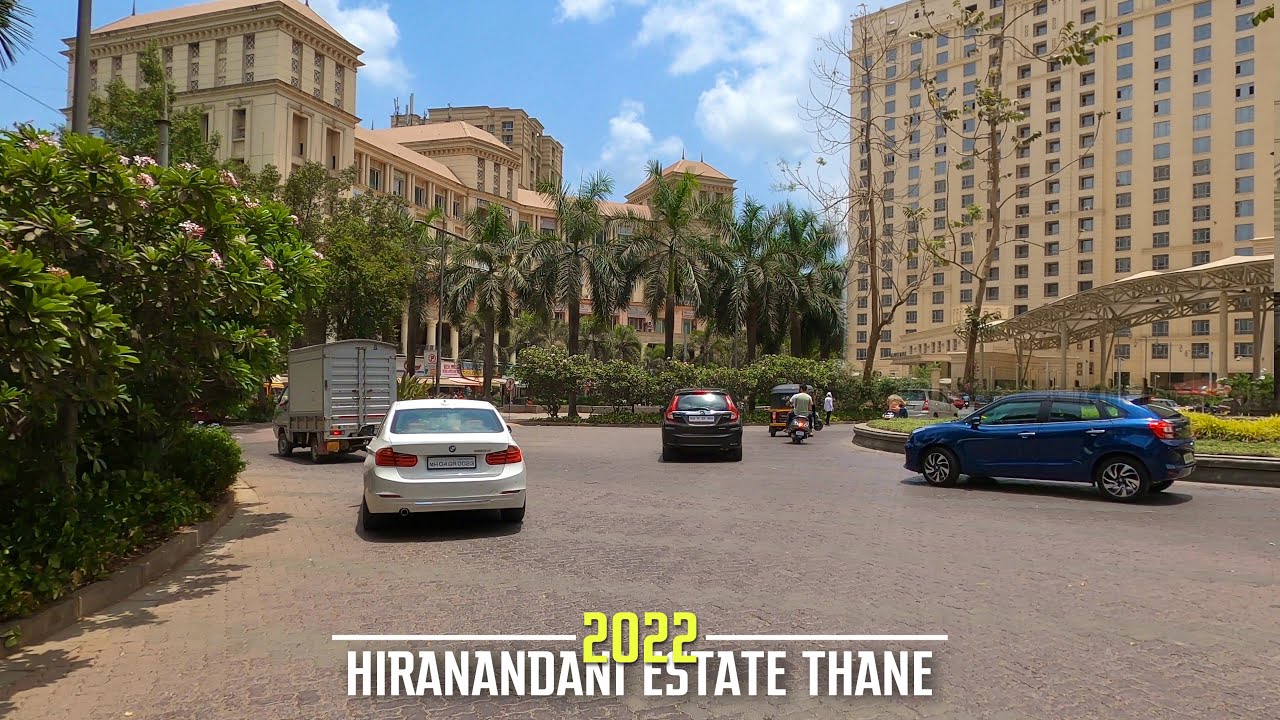 4K Drive in Hiranandani Estate Thane, Mumbai | Thane's Largest Township