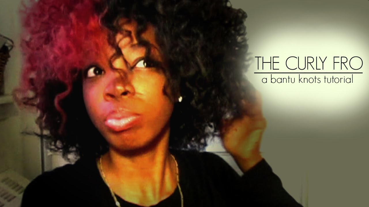 4C Natural Hair | Curly Fro Tutorial