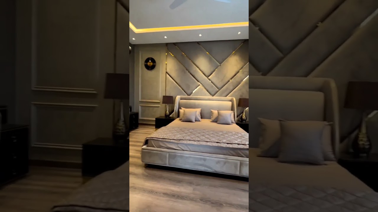 luxury bedroom look like a five star hotel #trending #viral #video #interiordesign #interior