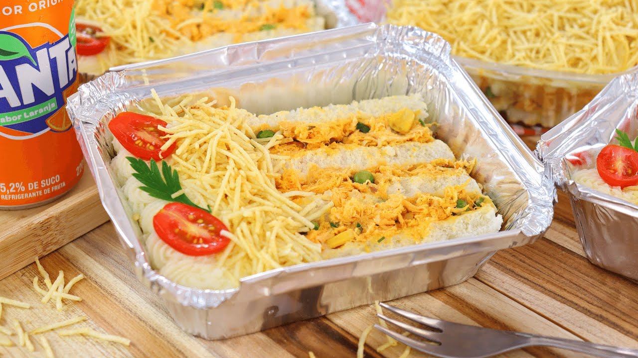 BOLO SALGADO DE FRANGO NA MARMITA | Faça e venda TODO SANTO DIA no delivery