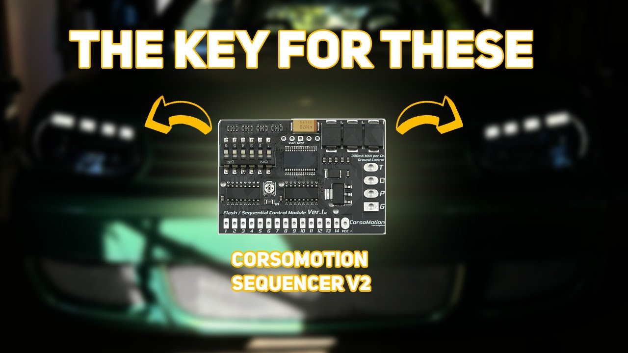 Unlocking the Corsomotion Sequencer V2: Animation Settings & DIP Switch Guide
