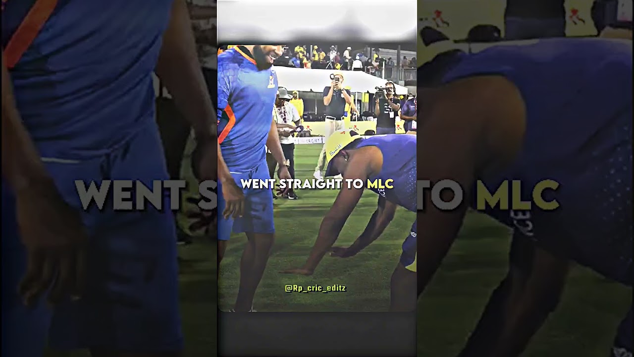 Friendly revenge🤯☠️ || #cricket #sg #djbravo #kieronpollard