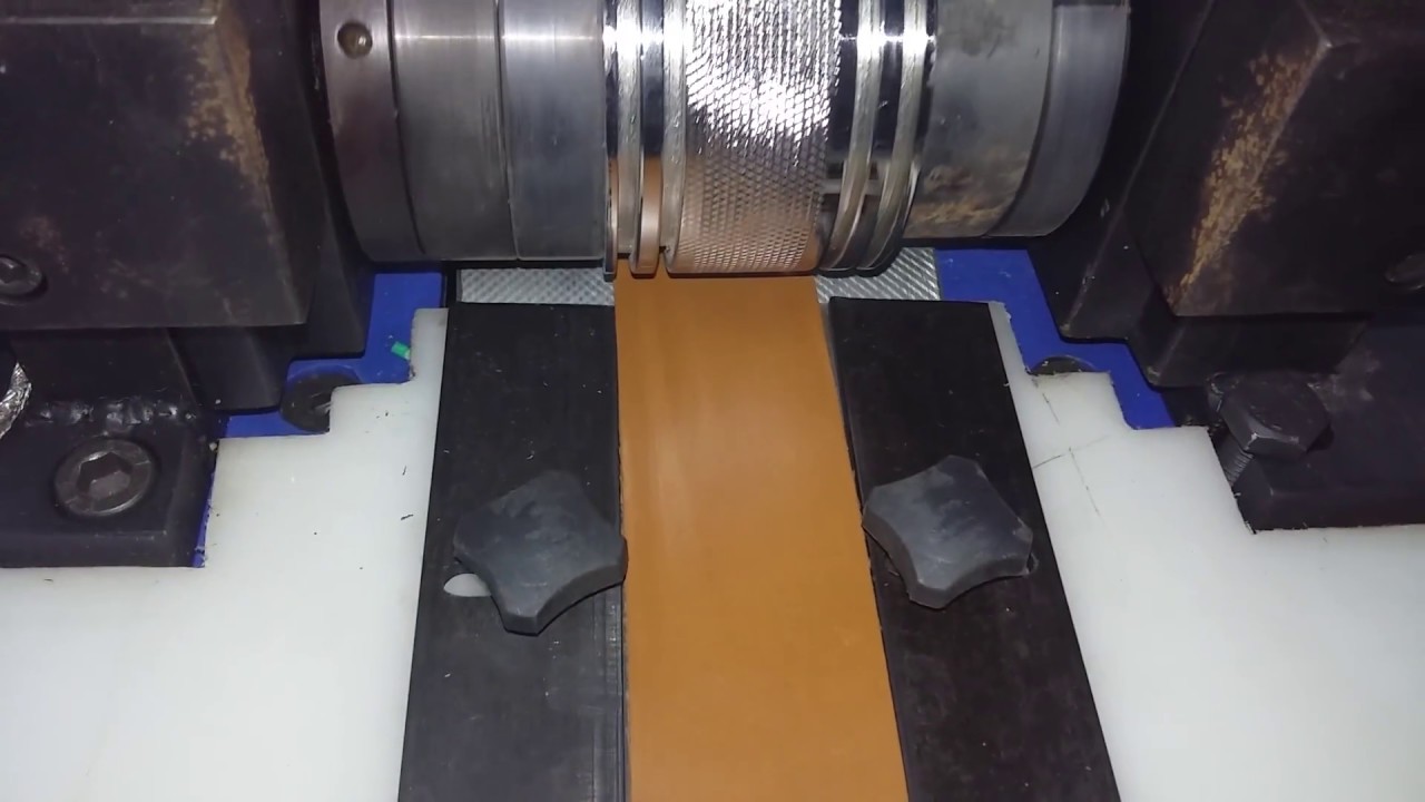 Leather Belt Rolller embossing 2016
