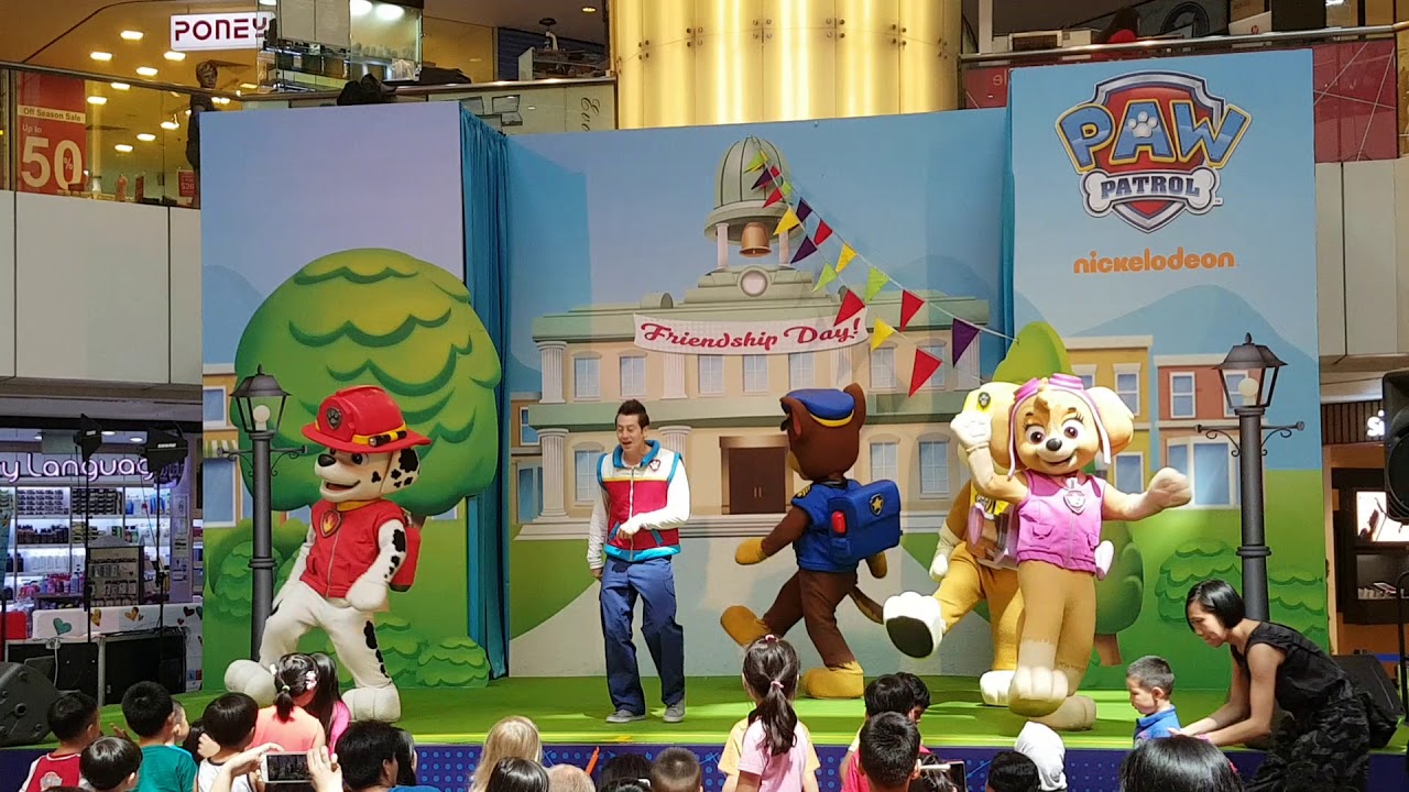 Paw Patrol stage show live in Singapore