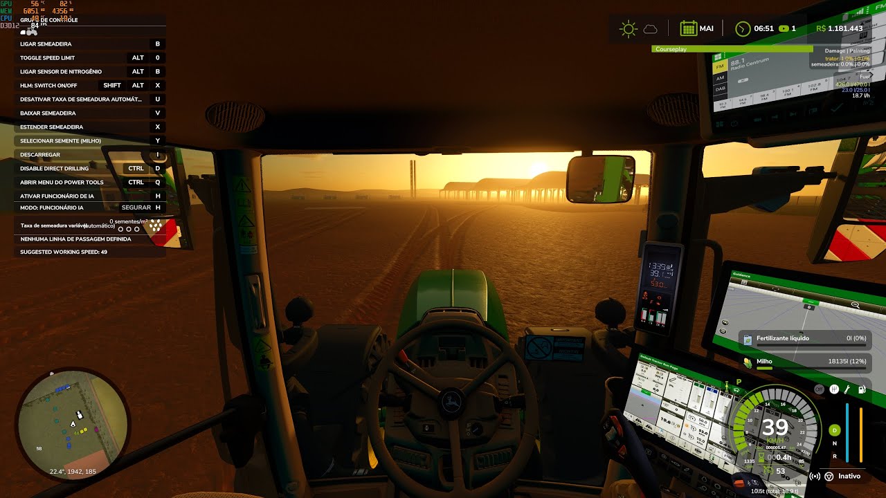 Farming Simulador 25   nova fazenda cedro #1