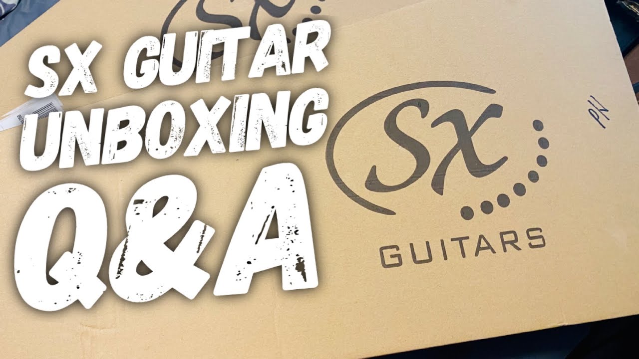 SX Guitar Unboxing and More! New Gibson too! Upcoming Videos! Free Exclamation Points!!!