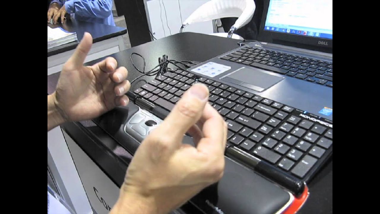 Contour Design's RollerMouse at Autodesk University 2013