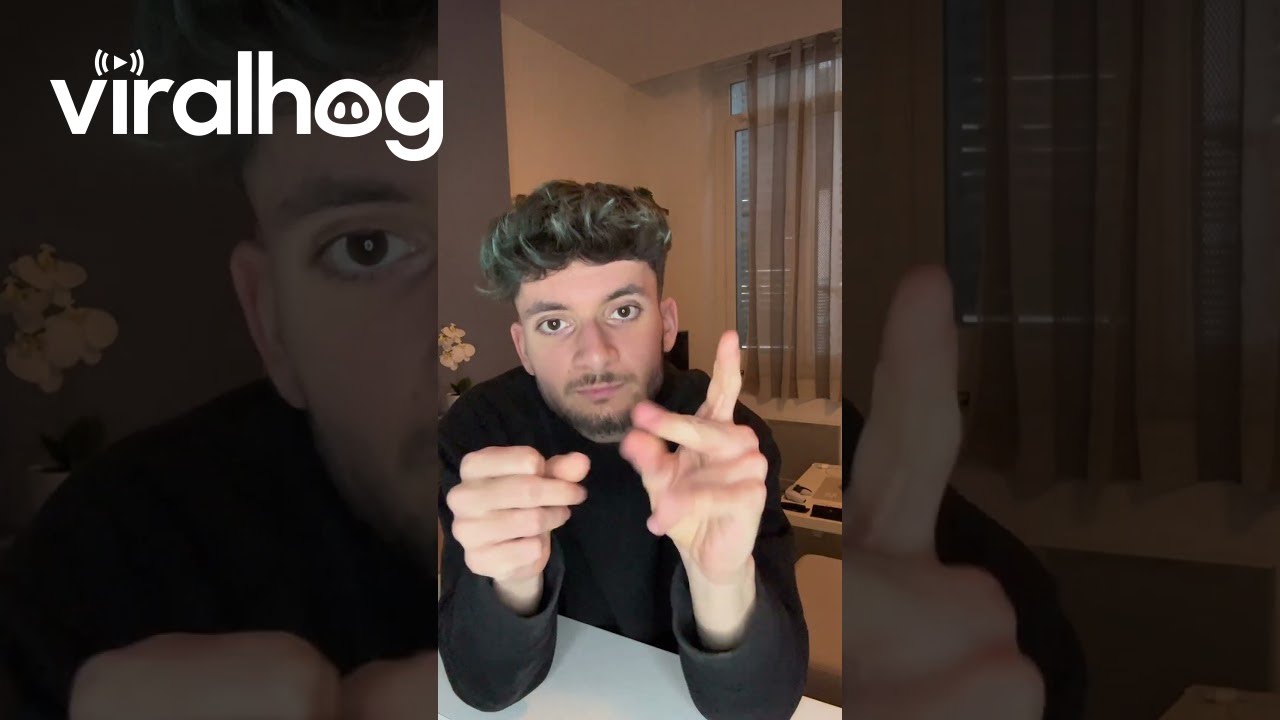 Man Recreates Classical Music By Snapping His Fingers || ViralHog