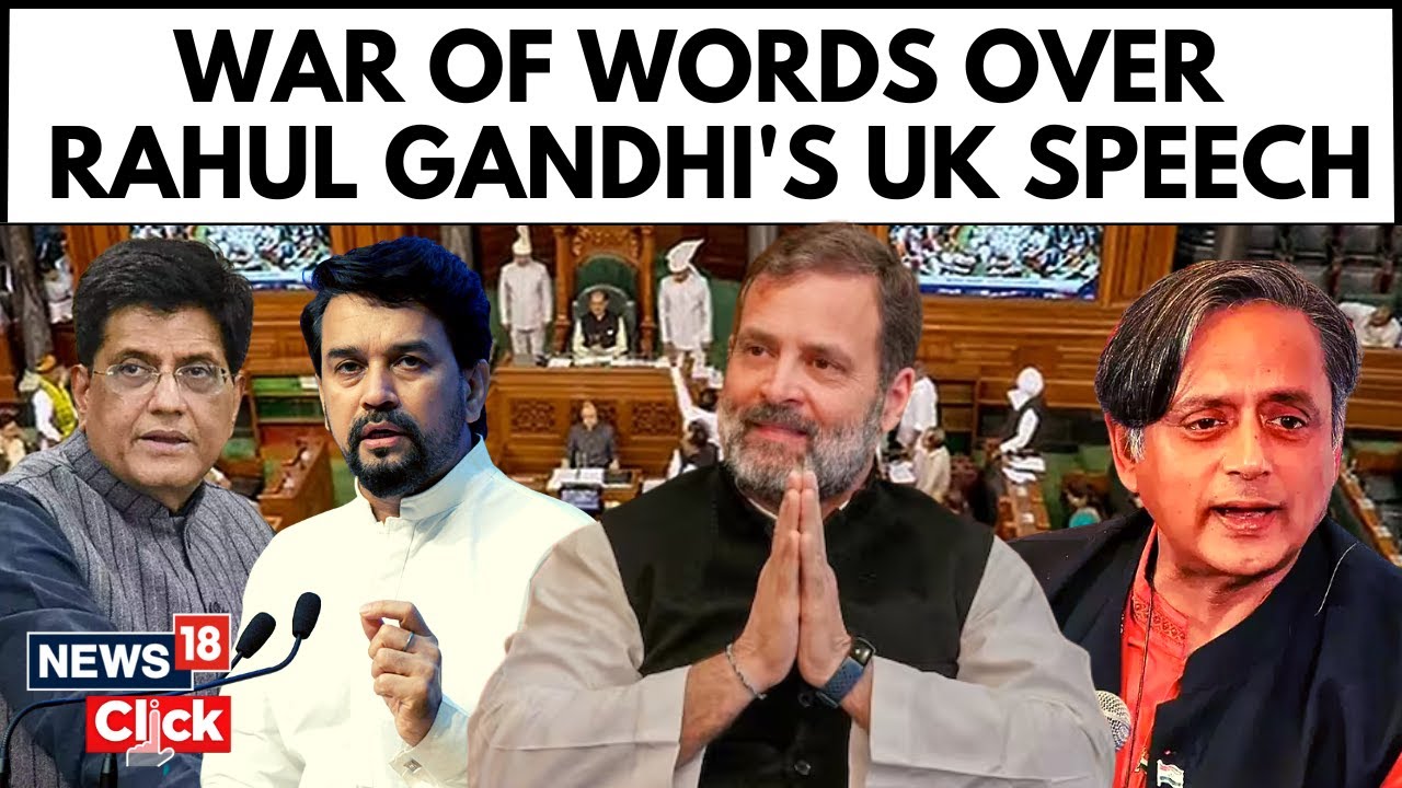 Rahul Gandhi London Speech | BJP Launches Fierce Attack On Rahul Gandhi For Defaming India | News18
