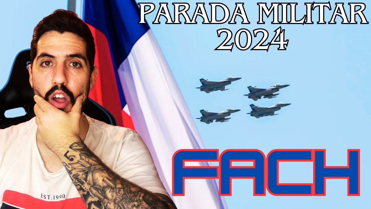 REACCION A LA FACH | CHILE | FUERZAS AÉREAS PARADA MILITAR 2024 | #chilereaccion #paradamilitar