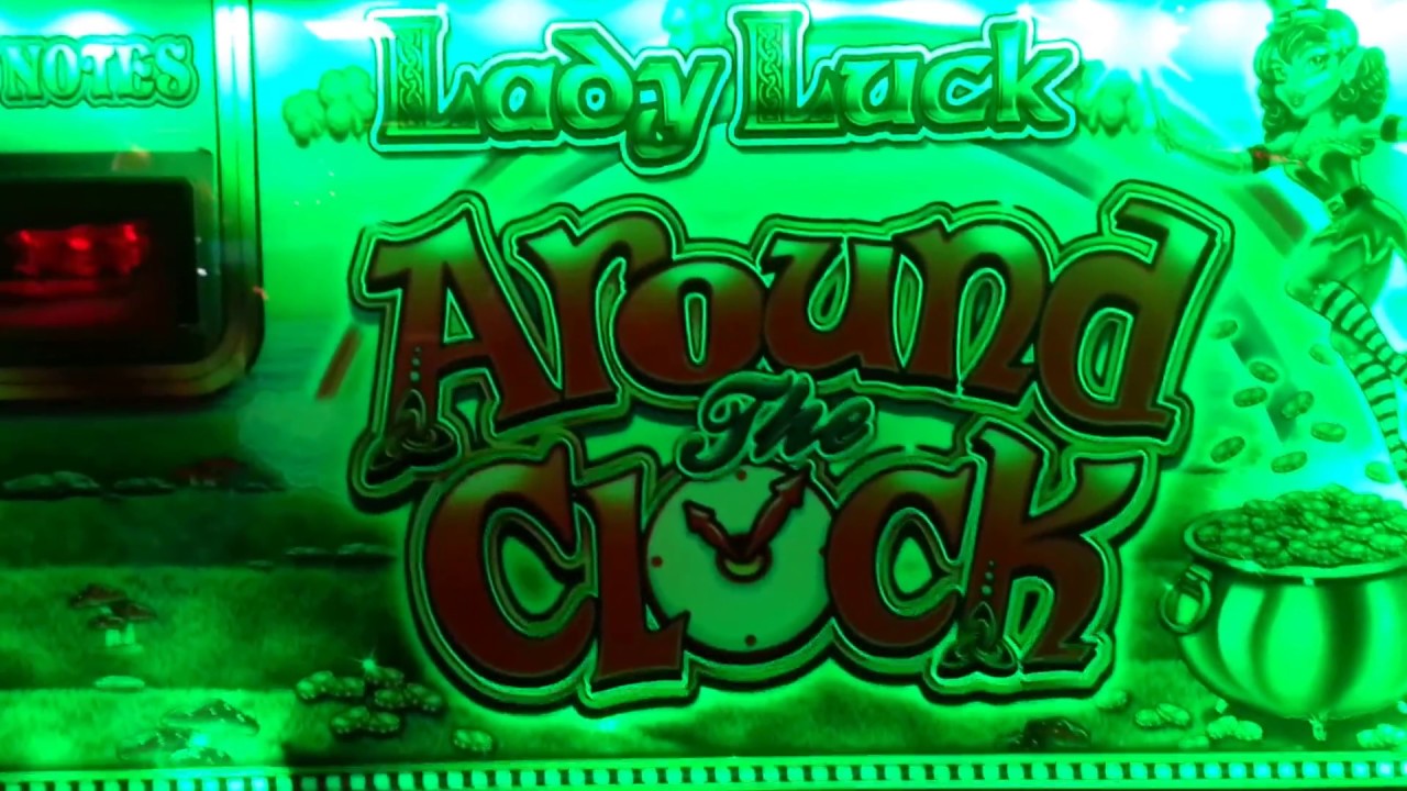 Lady Luck Around The Clock Fruit Machine at Walton Pier 2017