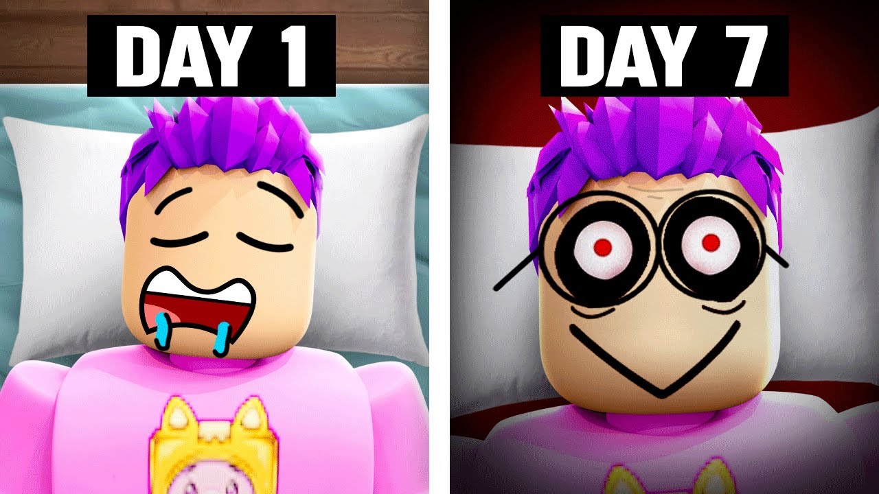 7 Дней Без Сна в Roblox (Roblox INSOMNIA, В ПОЛНОЧЬ И ДРУГОЕ!)