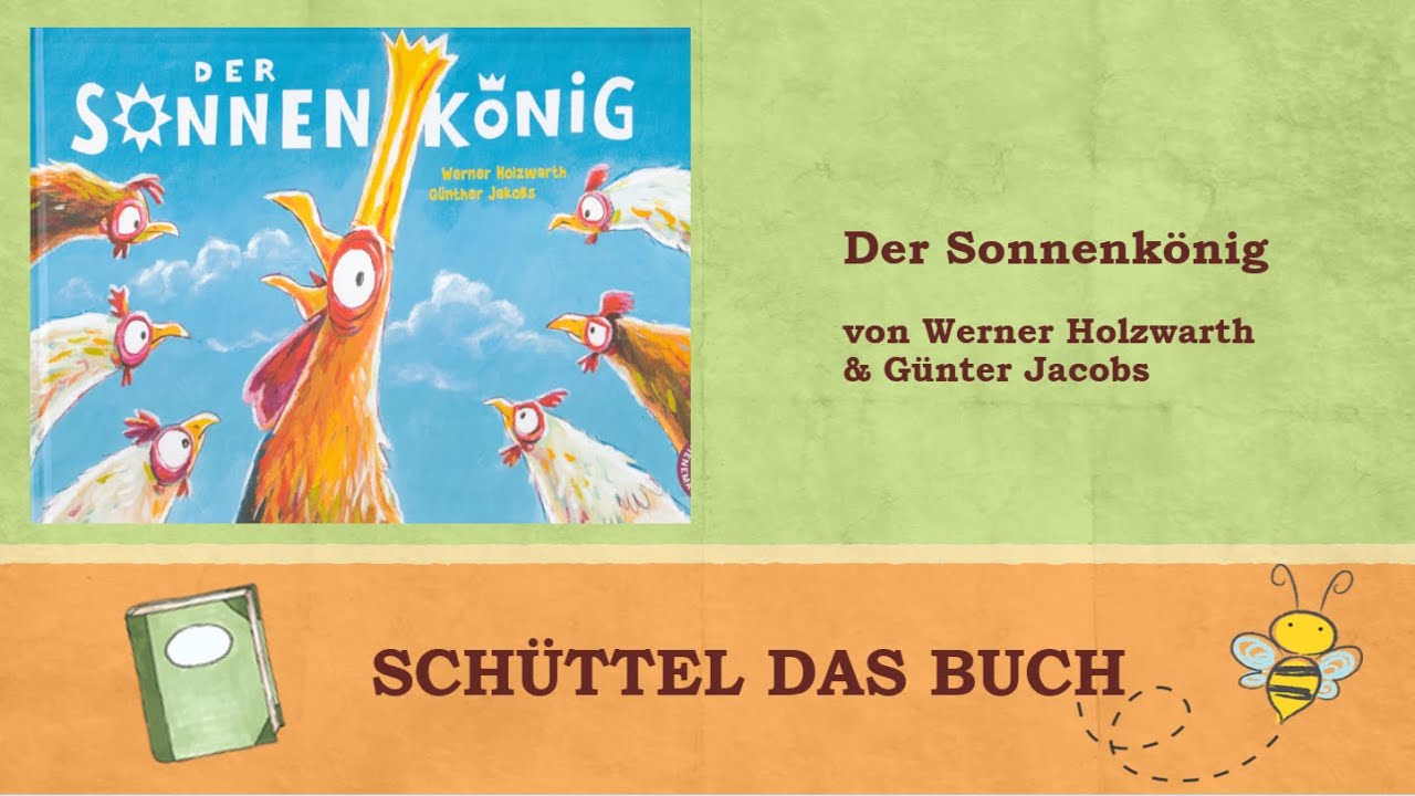 Der Sonnenkönig | Bilderbuch | Einfach-Kreativ-Umsetzen | SCHÜTTEL DAS BUCH