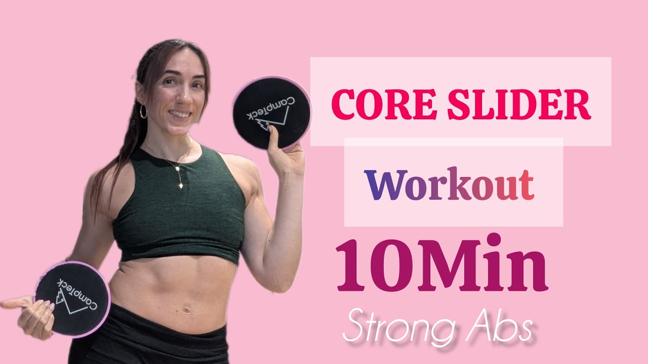 10min. Highly Effective CORE SLIDER WORKOUT 