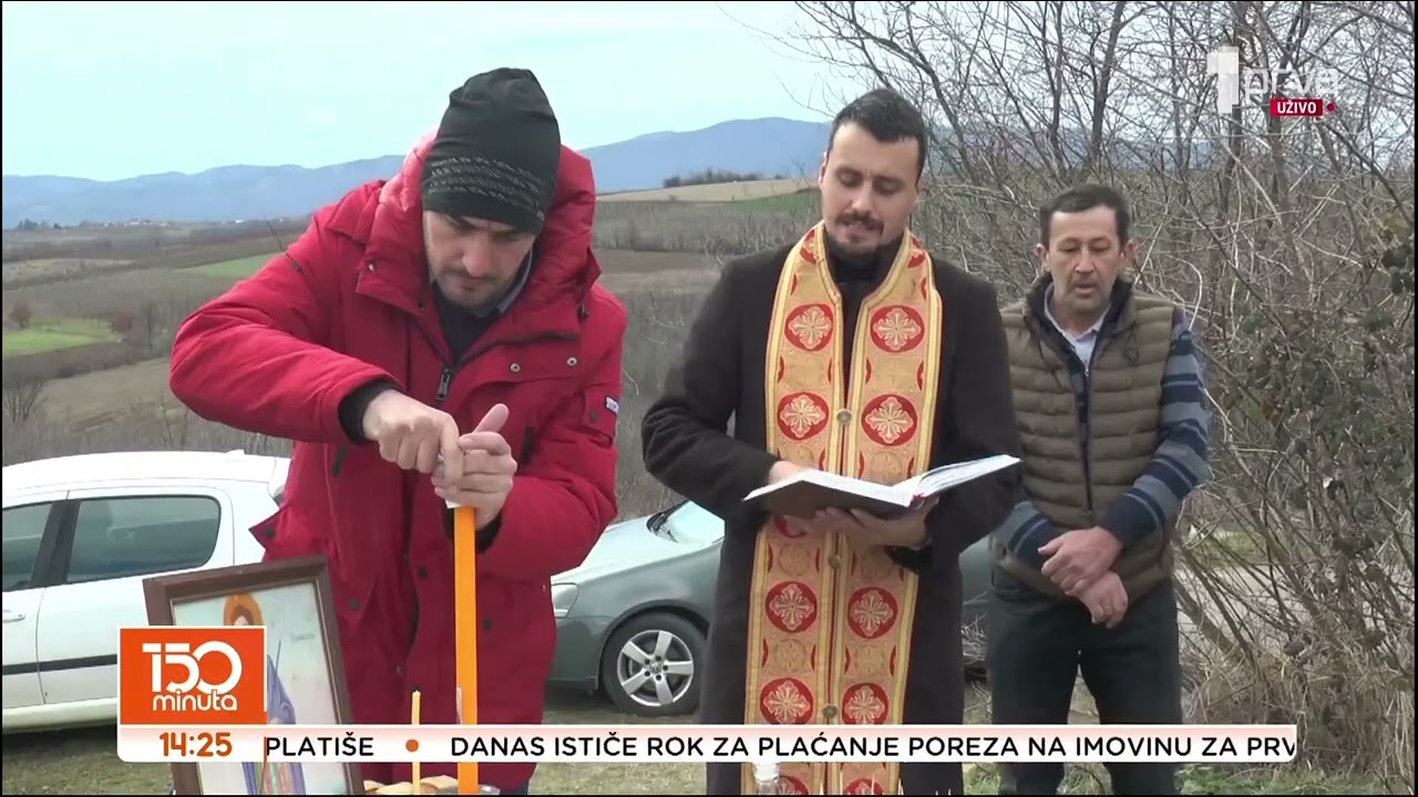 150 minuta - Sveti Trifun obeležen na Oplencu i u selima oko Topole