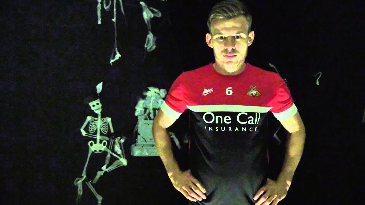 Doncaster Rovers Cedric Evina Halloween prank #MyLocalScream