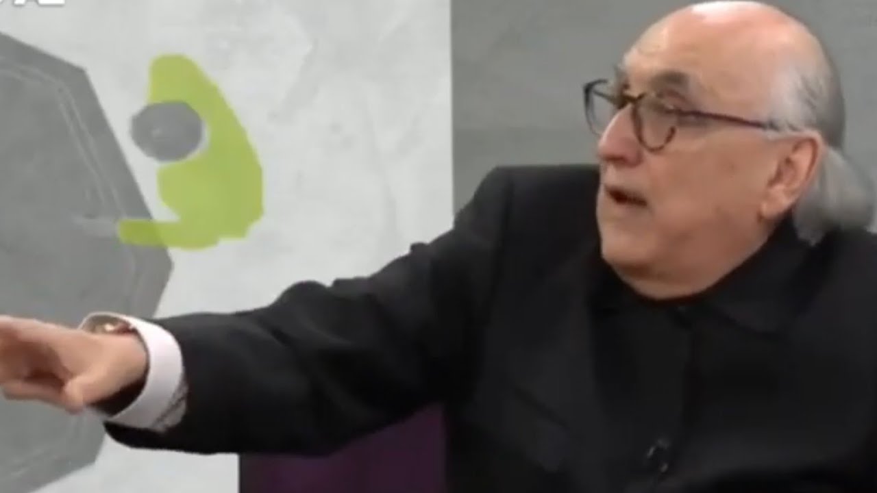 #AlfredoJalife molesto se levanta y termina la entrevista cargada de un solo lado de #HernánGómez
