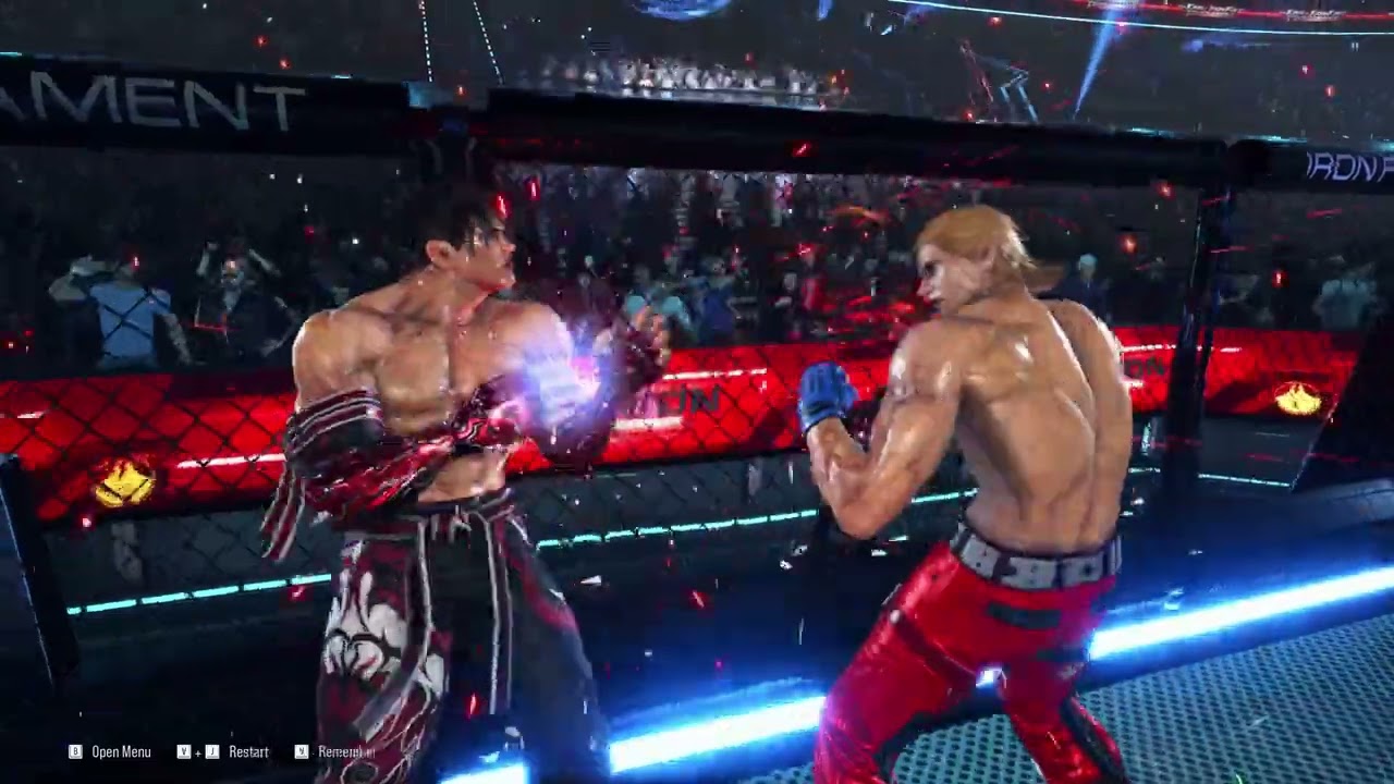 Tekken 8 Gyaku Ryona - Jin beaten up by Steve