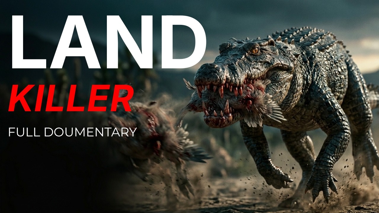 The crocodile that hunted on land 