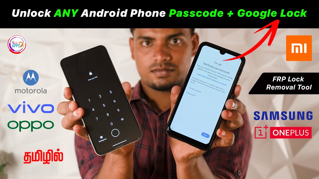🔓 Forgot Android Password? Unlock Any Phone Without PIN/Pattern! 💥 (4uKey 2025) @TechApps Tamil