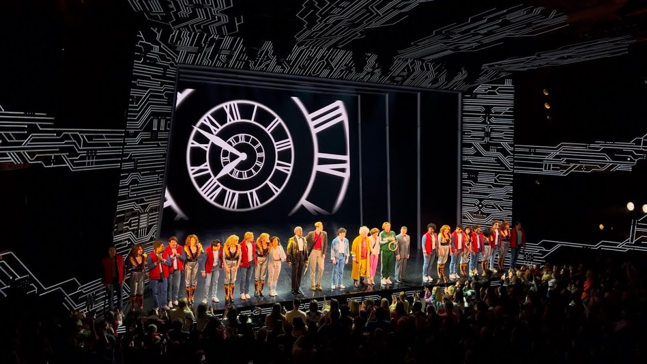 (REUPLOAD) Back to the Future The Musical (FINAL PERFORMANCE) - Curtain Call + Speeches + Exit Music