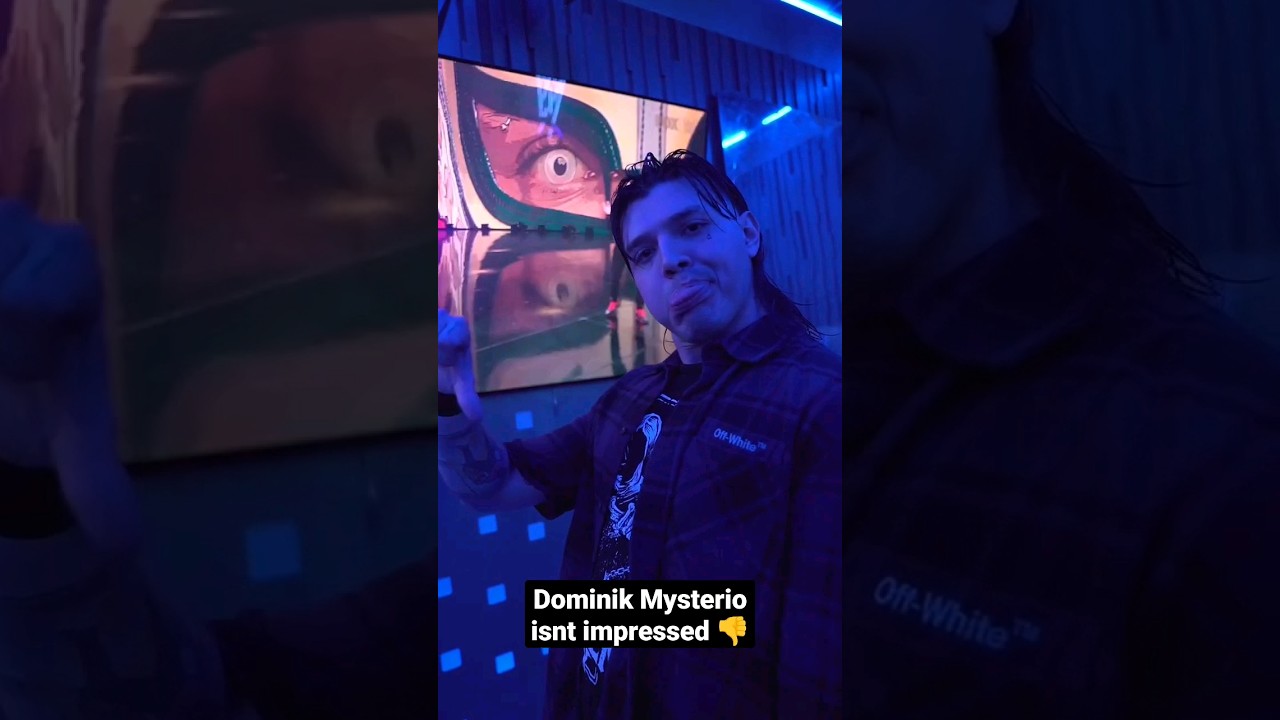 Dominik Mysterio isn't impressed with his dad #Short