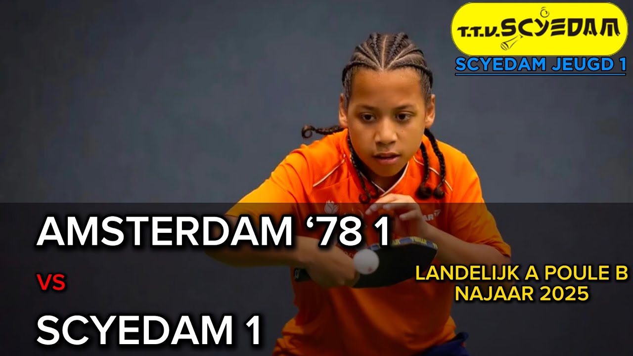 𝐀𝐦𝐬𝐭𝐞𝐫𝐝𝐚𝐦 ‘𝟕𝟖 𝟏 - 𝐒𝐜𝐲𝐞𝐝𝐚𝐦 𝟏 | Landelijk A Poule B | Najaar 2025