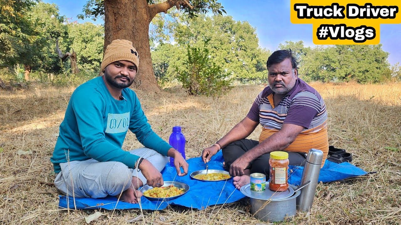 Aaj papa ka favourite Khichdi Banega || Indian Truck Driver daily vlogs || #vlog #dailyvlog