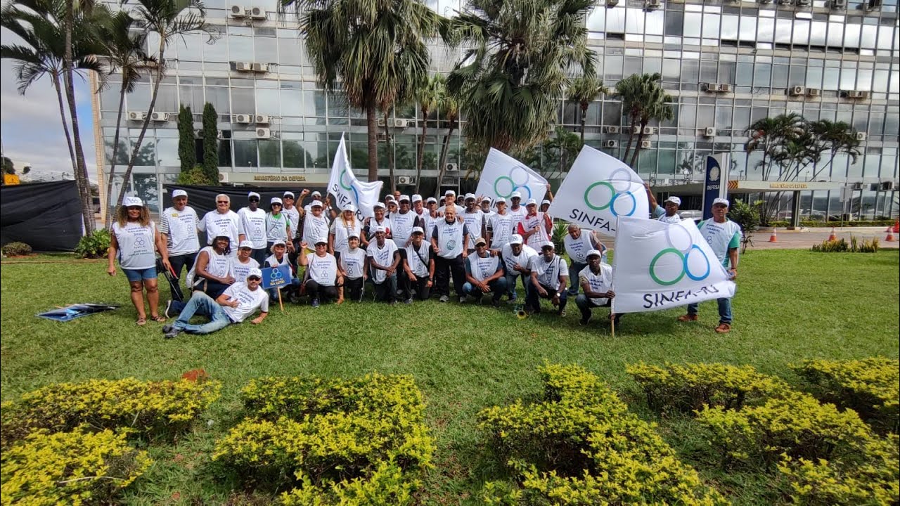 ✊🏾✊🏼Campanha Salarial 2024: Caravana do Sinfa-RJ participa de mais uma Jornada de Lutas, em Brasília