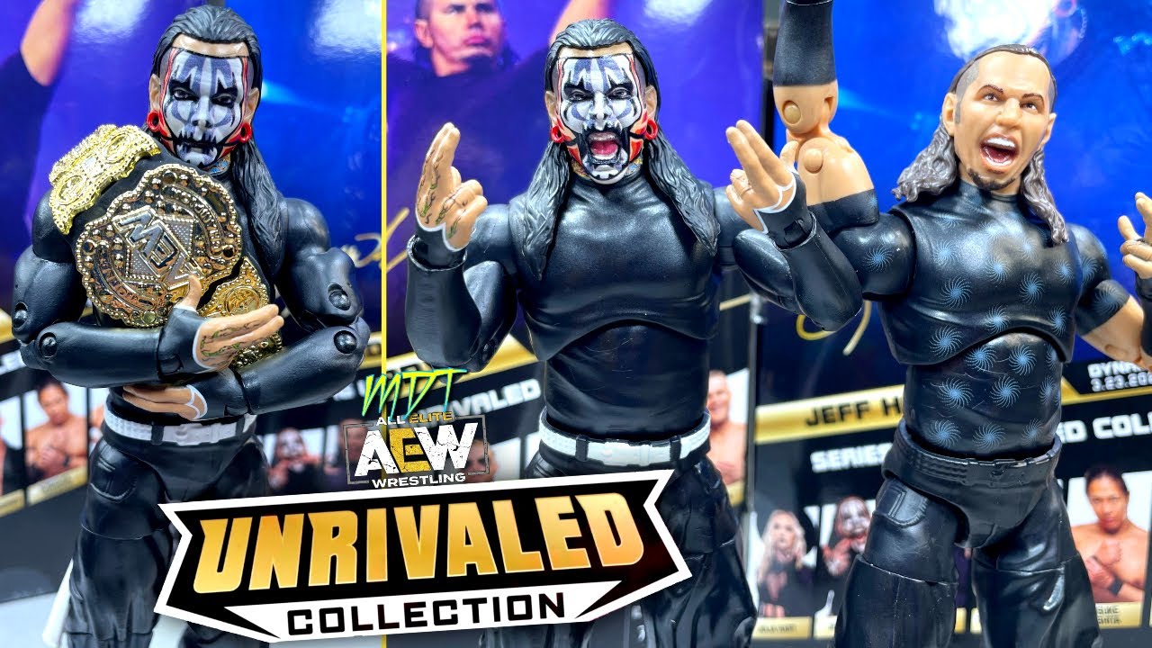 AEW UNRIVALED 16 HARDY BOYZ FIGURE REVIEW!