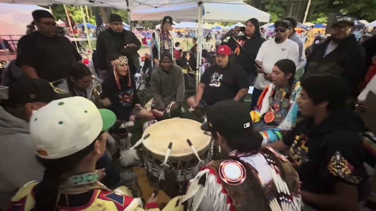 Buffalo trail singers @ Seafair Indian days powwow 2025 song 2 