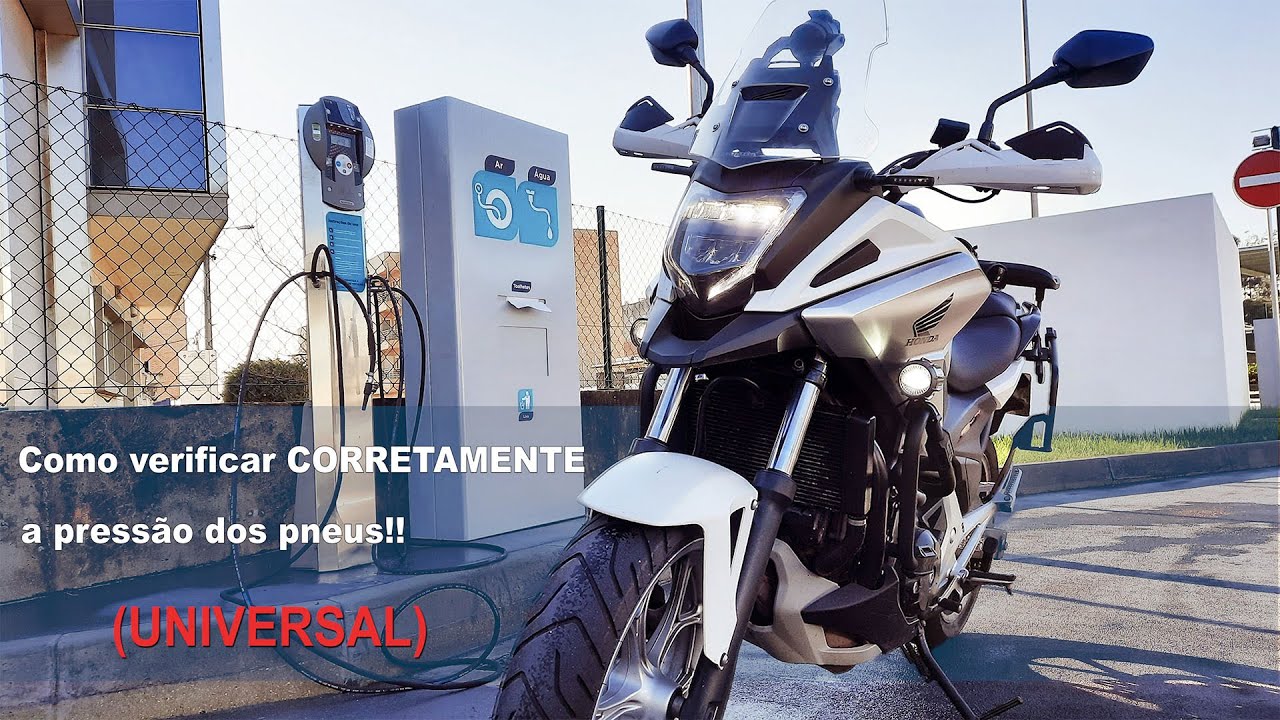 Como calibrar CORRETAMENTE os pneus de (qualquer) mota