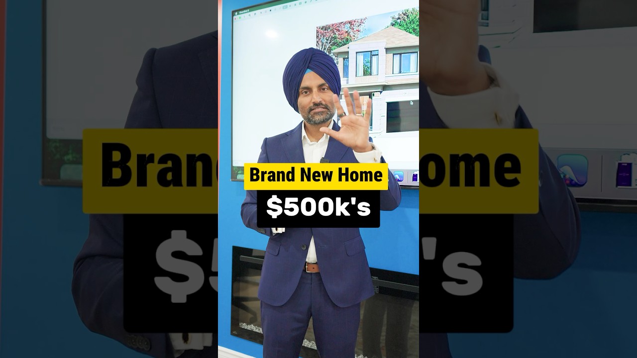 Buying new homes and Ontario from 500K￼