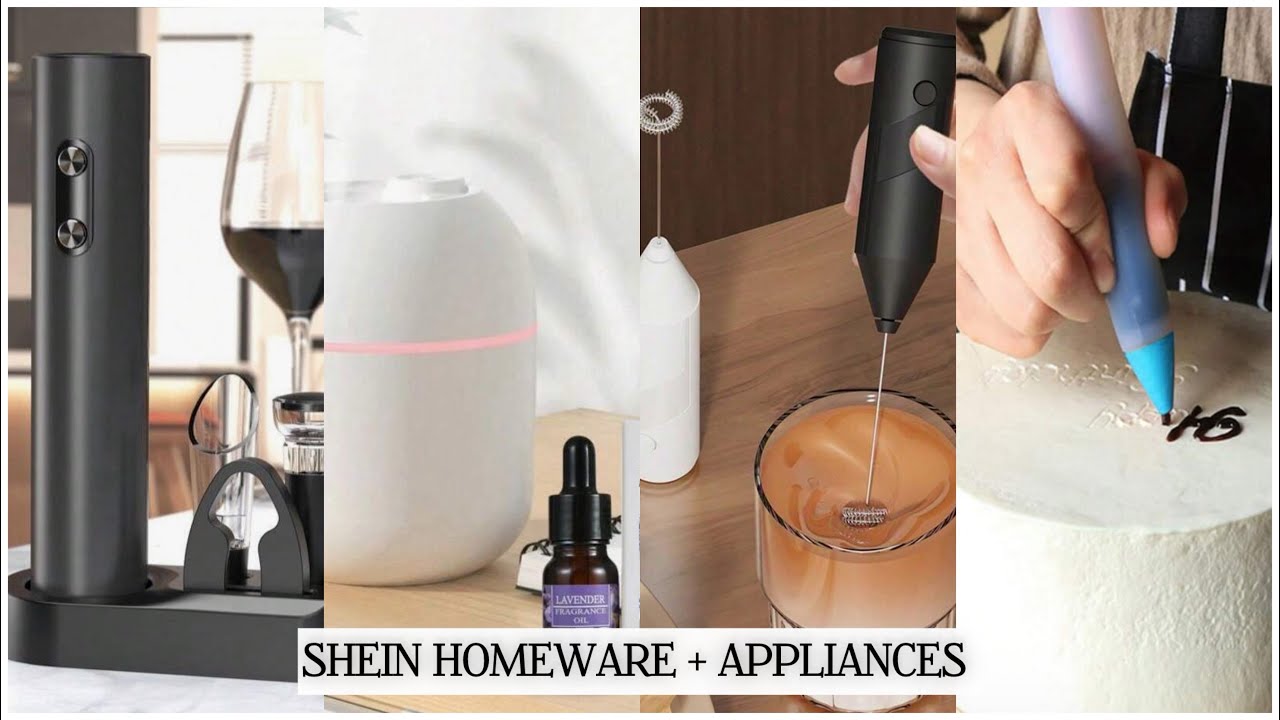 SHEIN HOME HAUL 🏡 : KITCHEN APPLIANCES + BAKING ESSENTIALS + HUMIDIFIER ETC
