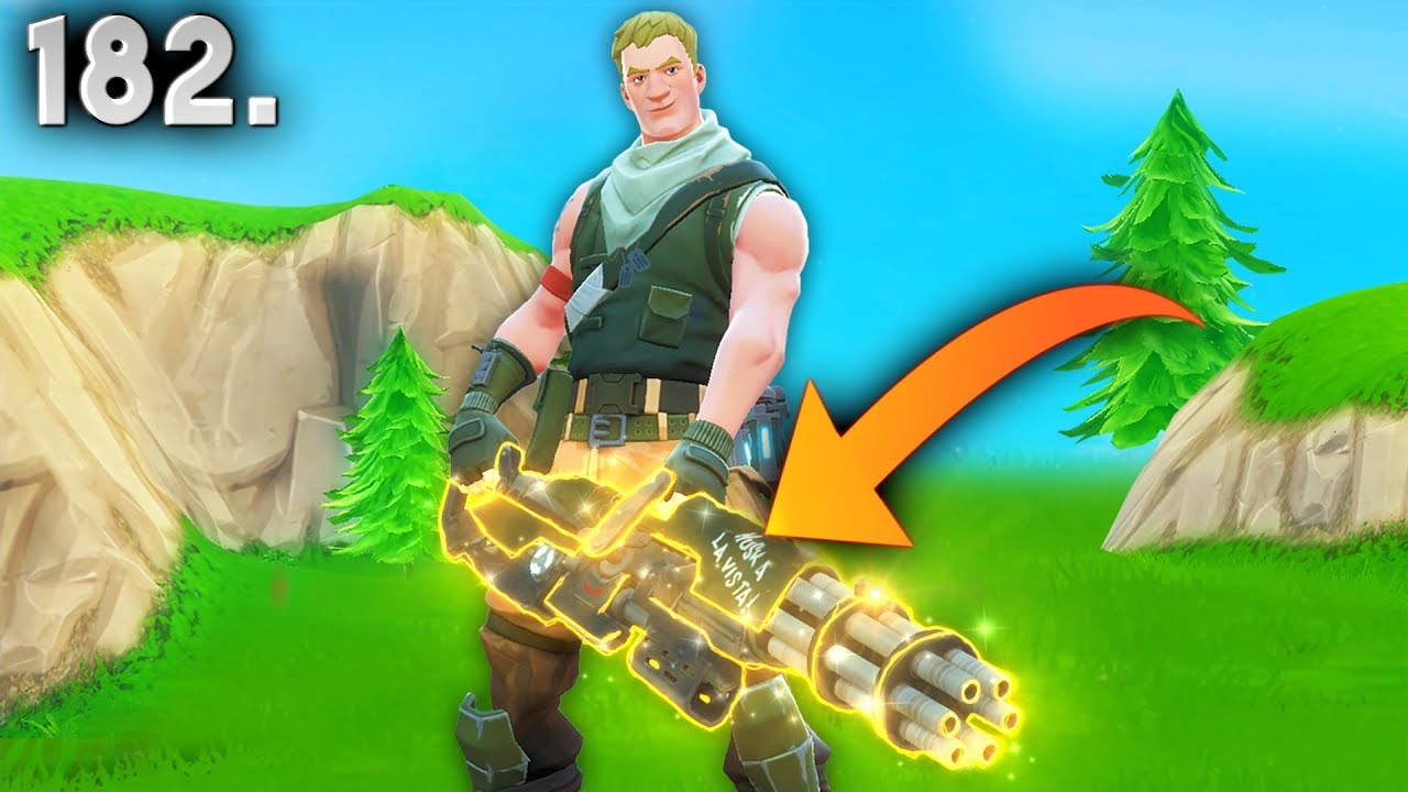 NEW MINIGUN..!! | Fortnite Daily Best Moments Ep.182 (Fortnite Battle Royale Funny Moments)