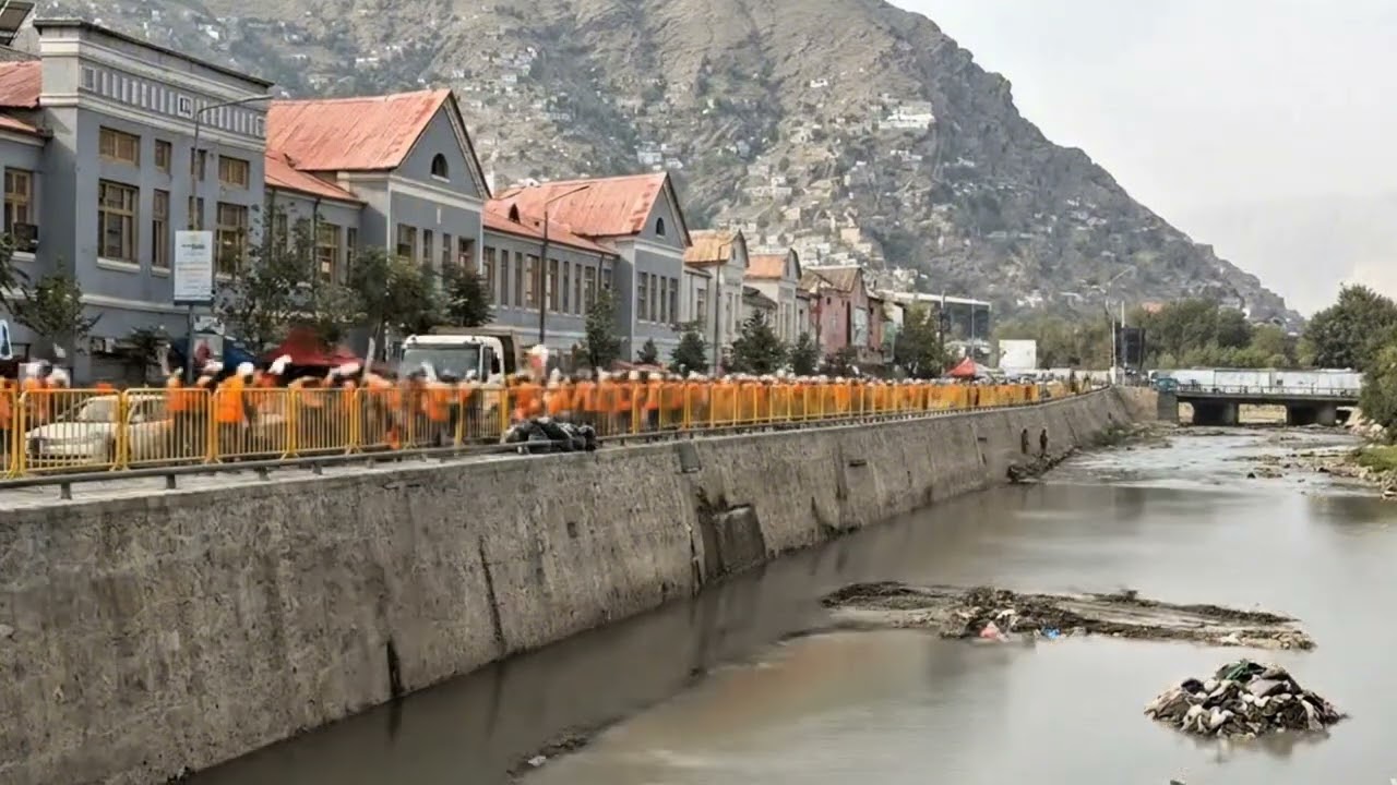 Kabul River Before and After | A New Hope for a Cleaner City #shorts #edit #viral 