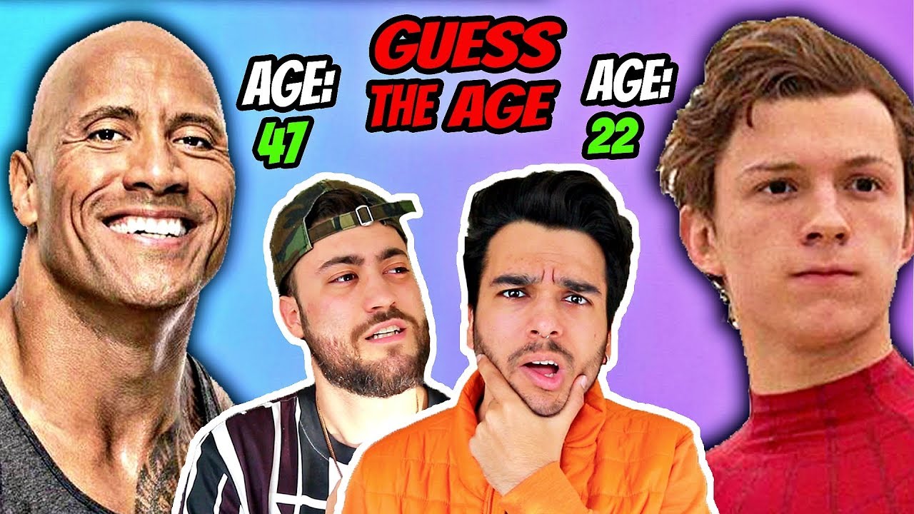 GUESS THE CELEBRITIES AGE CHALLENGE! (WHICH CELEB IS OLDER?)