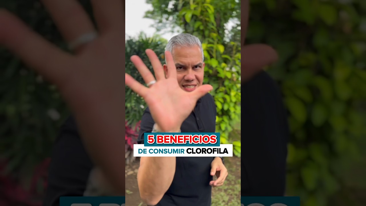 😱5 BENEFICIOS DE CONSUMIR CLOROFILA 🍃
