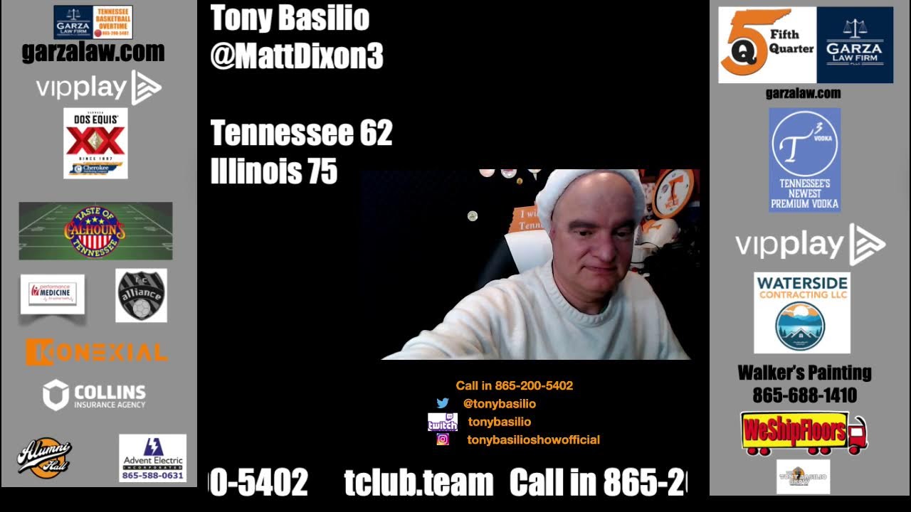 Garza Law Tennessee Basketball Overtime