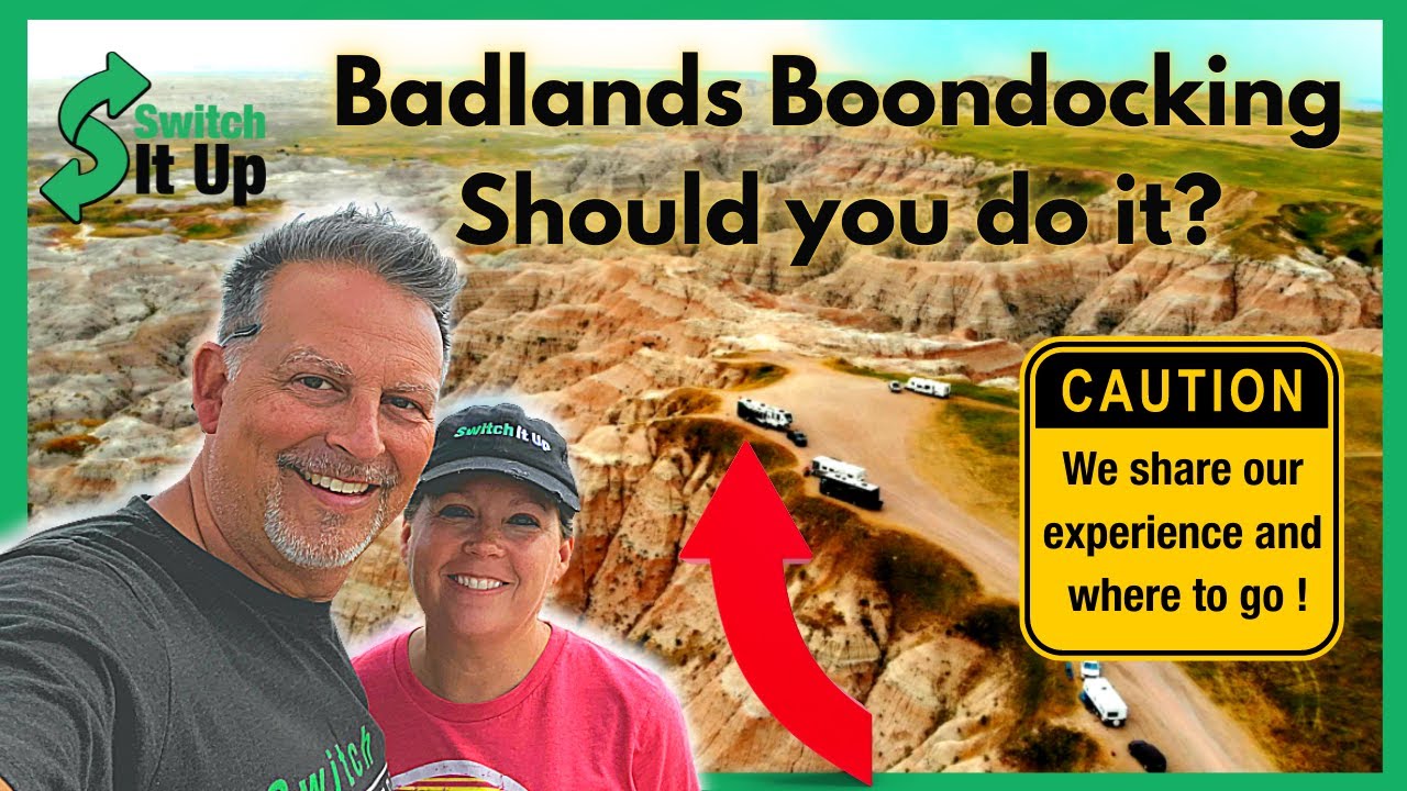 Boondocking outside Badlands with a visit to Wall Drug in South Dakota