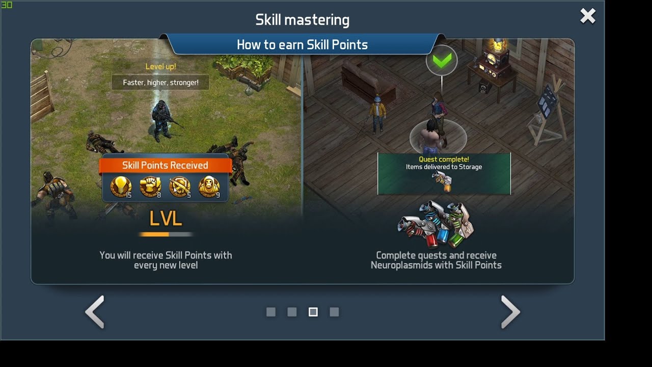 DOZ - Skill System + Full Skill  point allocation guide
