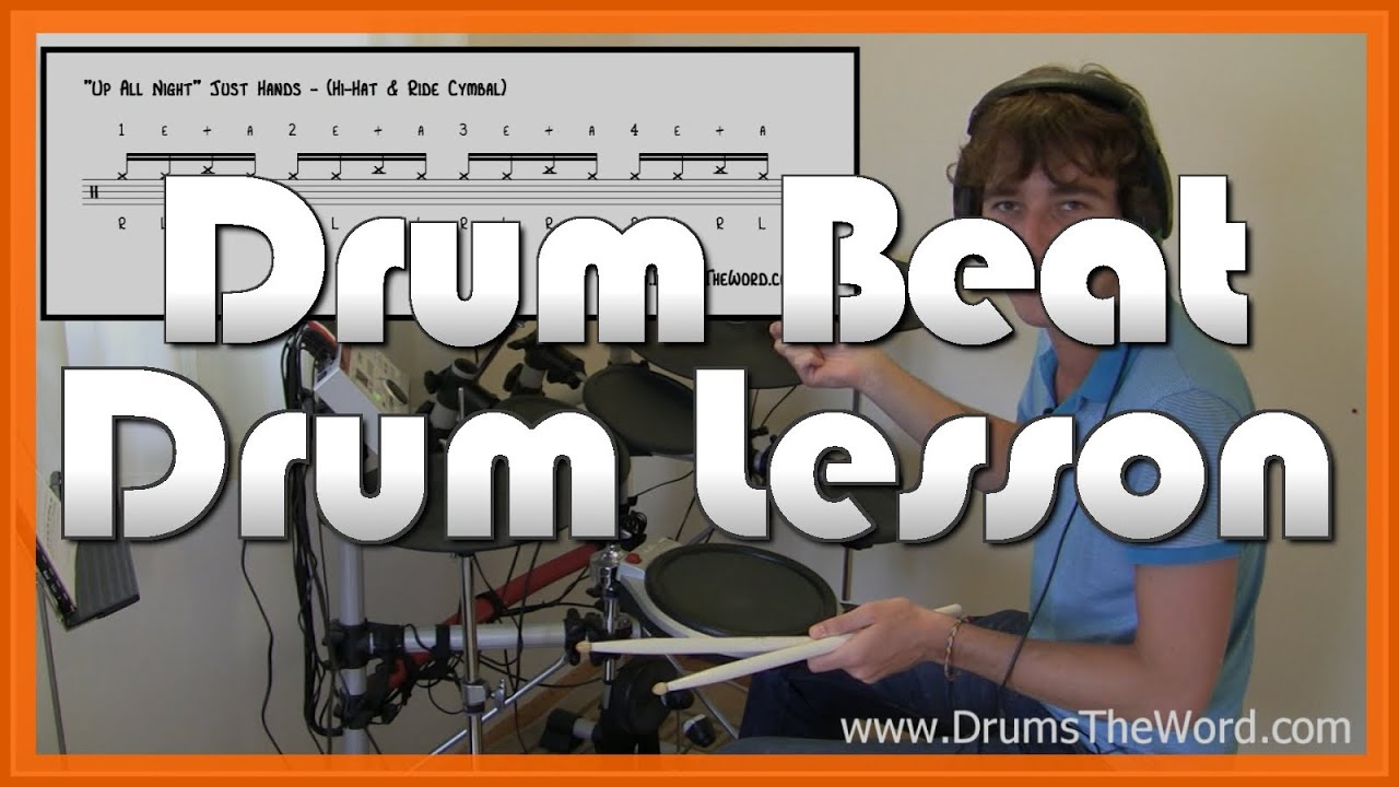 ★ Up All Night (Blink 182) ★ Drum Lesson | How To Play Drum Beat & Groove (Travis Barker)